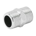 thumbnail image 2 of Hexagonal Nipple , 1/2in Stainless Steel Screwed Pipe, Pipe Fitting Threaded Pipe Connector Fittings For Plumbing, 2 of 8