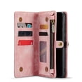 thumbnail image 5 of Case for Samsung Galaxy A71 4g Strong Magnetic Wallet Cover Trifold with Tpu Pc Handmade Leather Zipper Detachable Card Holder, 5 of 5