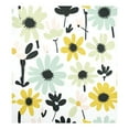 thumbnail image 6 of Yayeee Magnetic Dishwasher Cover for The Front Decoration Home Kitchen Machine Sticker Protector, White Flower, 6 of 6