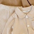 thumbnail image 7 of Toddler Baby Girl Pajama Set Boy Girls Long Sleeve Sleepwear 2 Piece Set Kid Cotton Loungewear 5-6 Years Boy Girl Khaki Fall Winter Tops+Pants Pajamas & Dailywear Set, 7 of 7