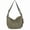 Green, variant on Crescent Shoulder Crossbody Bags for Women Nylon Slouchy Sling Crescent Hobo Bag High-Quality Handbag Cross Body Purse