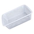 thumbnail image 4 of Cesta de almacenamiento Rectángulo Manchador Drenaje Plástico Sunnimix Cesta de frutas y verduras, 4 of 6