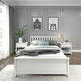 Plank+Beam Solid Wood Full Bed Frame with Headboard, Classic Full Size