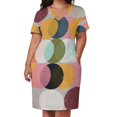 thumbnail image 3 of Vestido de bolsillo suelto Moods & Moons, vestidos elegantes de tallas grandes, vestido de fiesta de noche, vestido para embarazadas, 3 of 7