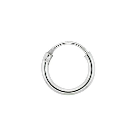 Worldjewels 3 Pairs Sterling Silver Y Endless Hoop Earrings 3 Pairs Sterling Silver Y Endless Hoop Earrings For Cartilage Nose And Lips 5