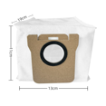 thumbnail image 4 of 20 Piezas Bolsa de Polvo de Repuesto para Omni 1S X10+ Robot Aspirador Accesorios Bolsa de Basura Partes, 4 of 5
