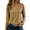 Khaki #035, variant on Long Sleeve Shirts for Women Fall Outfit 2026 Fashion Casual T Shirt V Neck Basic Loose Tunic Tops L