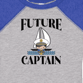 thumbnail image 4 of Inktastic Cute Baby Boy Sailing Captain Boys Baby Bodysuit, 4 of 5