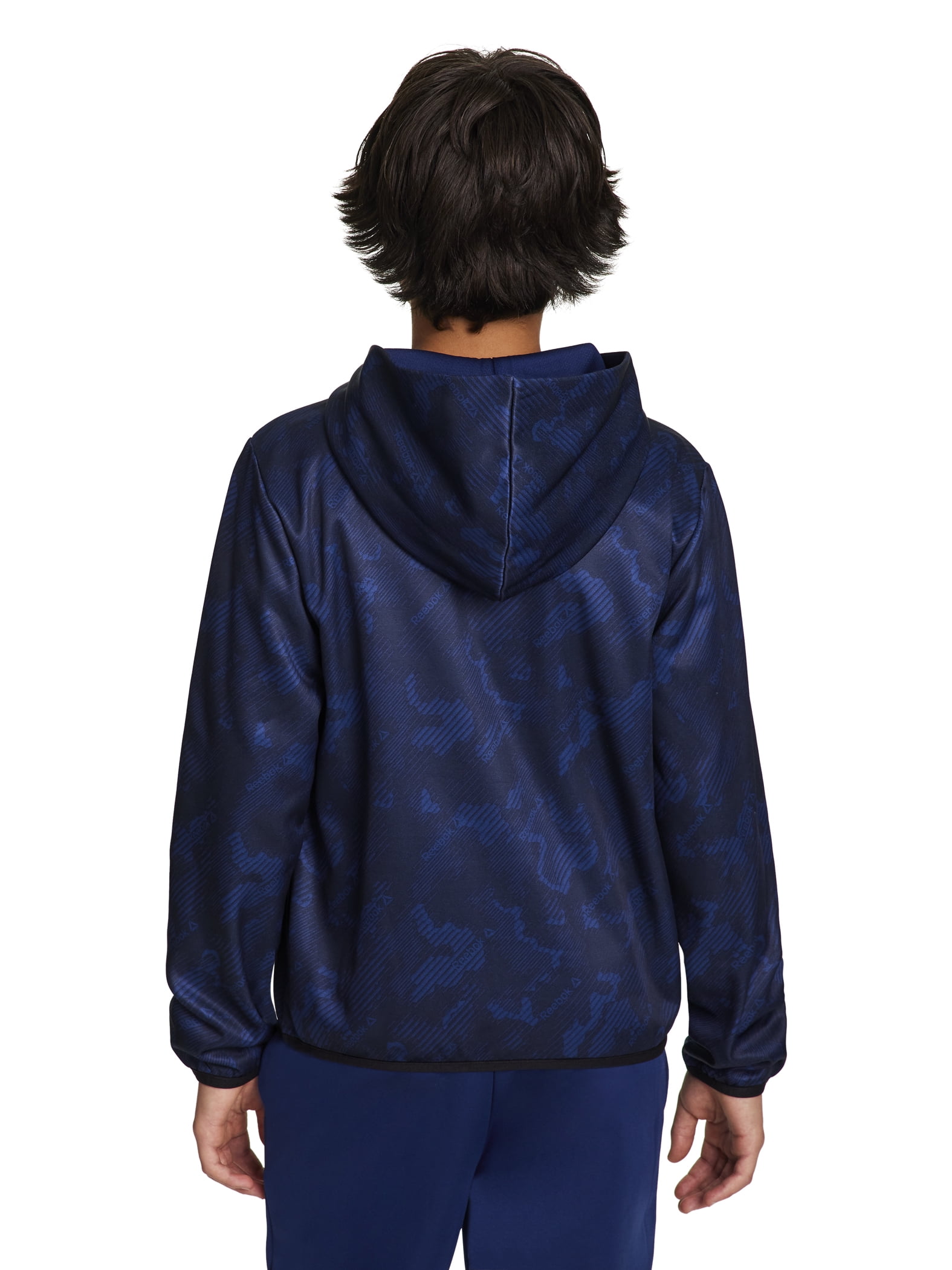 Reebok Boy's Athletic Cool Down Fleece Hoodie, Sizes 4-18
