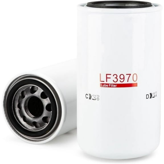 LF3970 Oil Filter Replacement For 3937736,3937144,B7177,P550428,Fits For QSB5.9L/6.7L,ISB07 6.7L Diesel Engines, 2 pack