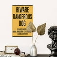 thumbnail image 4 of Beware Dangerous Dog Declared Under The Animal Management Sign Aluminum Wall Art Decor Outdoor & Indoor Office Home 8x12 Inch, 4 of 7