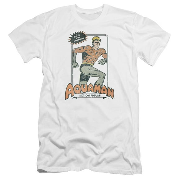 Dc - Am Action Figure - Premium Slim Fit Short Sleeve Shirt - Medium