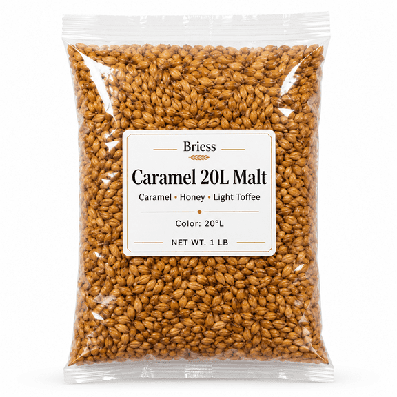 Briess Caramel 20L Malt 1 lb