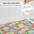 thumbnail image 5 of Cauagu easter eggs Dish Drying Mat,24*18 inch Absorbent Dish Drainer Kitchen Counter,Dish Drying Pad for Countertops,Sinks,Draining Racks, 5 of 7