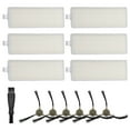 thumbnail image 3 of 13 Pack Filter Replacement Compatible for Life K2 K3 K3A K4 K5 and for Lefant M210 M210S M210B M213 Robot Vacuum,for Life k2 Replacement Parts 6 Side Brushes,6 Filters, 1X Cleaning Brush, 3 of 11