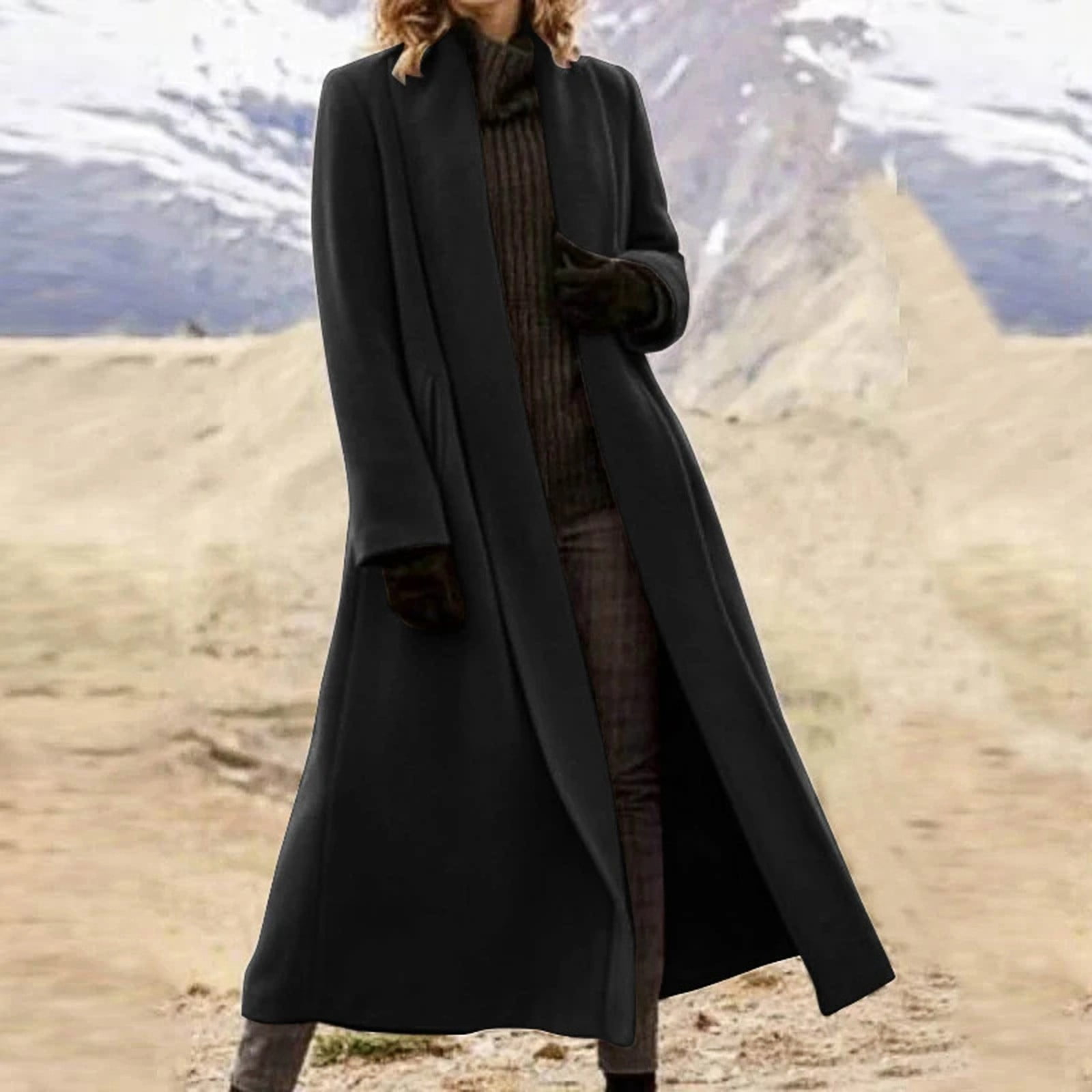 大人気L'Or Wide Lapel Long Coat ロングコート かじまり 6bf0f473-e2f1-40c5-9247-