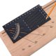 thumbnail image 2 of 3D Carpenter's Square, Angle Ruler Aluminum Alloy 45 90 Degree Miter Woodworking Measuring Ruler Beams Tubes Three-Dimensional for Decorative, 2 of 5