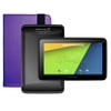 Visual Land Prestige 7" Dual Core Tablet 8GB includes Tablet Case - Purple