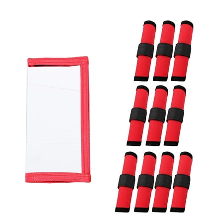 10 Pack Fishing Lure Covers 1 Pack Clear Fishing Bait Wraps Lure Wraps for Fishing Rod Fishing Hook Bait Covers