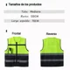 thumbnail image 2 of Chaleco De Seguridad Impermeable Reflectante Con Bolsillos, 2 of 7