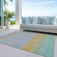 thumbnail image 6 of Addison Rugs Chantille Indoor/Outdoor Transitional Stripes Lavender Washable Rectangle Rug, 10' x 14', 6 of 6