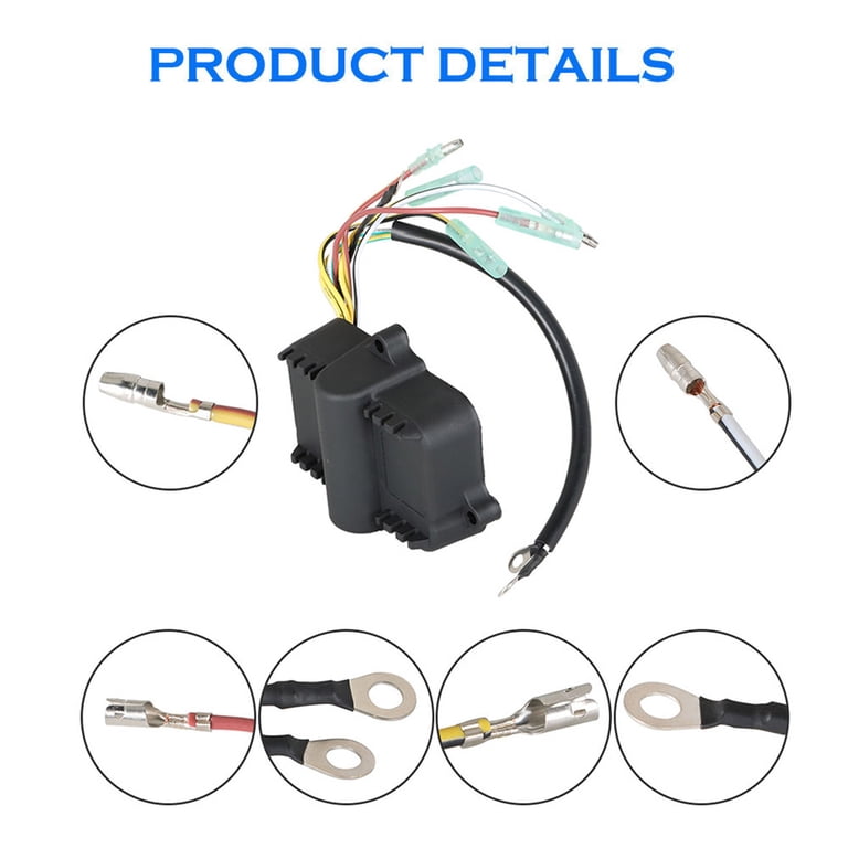 Autopartszone Outboard Switch Box For Mercury/Mariner 1984-1998 6-35hp 2-Cyl - Replaces 339-7452A10