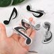 thumbnail image 4 of pince Notes En Plastique 6 Pices (noir) Montre De Musique, Page De Livre De Piano, Clip De Sac De Nourriture, Accessoires De Pratique De La Musiq, 4 of 5