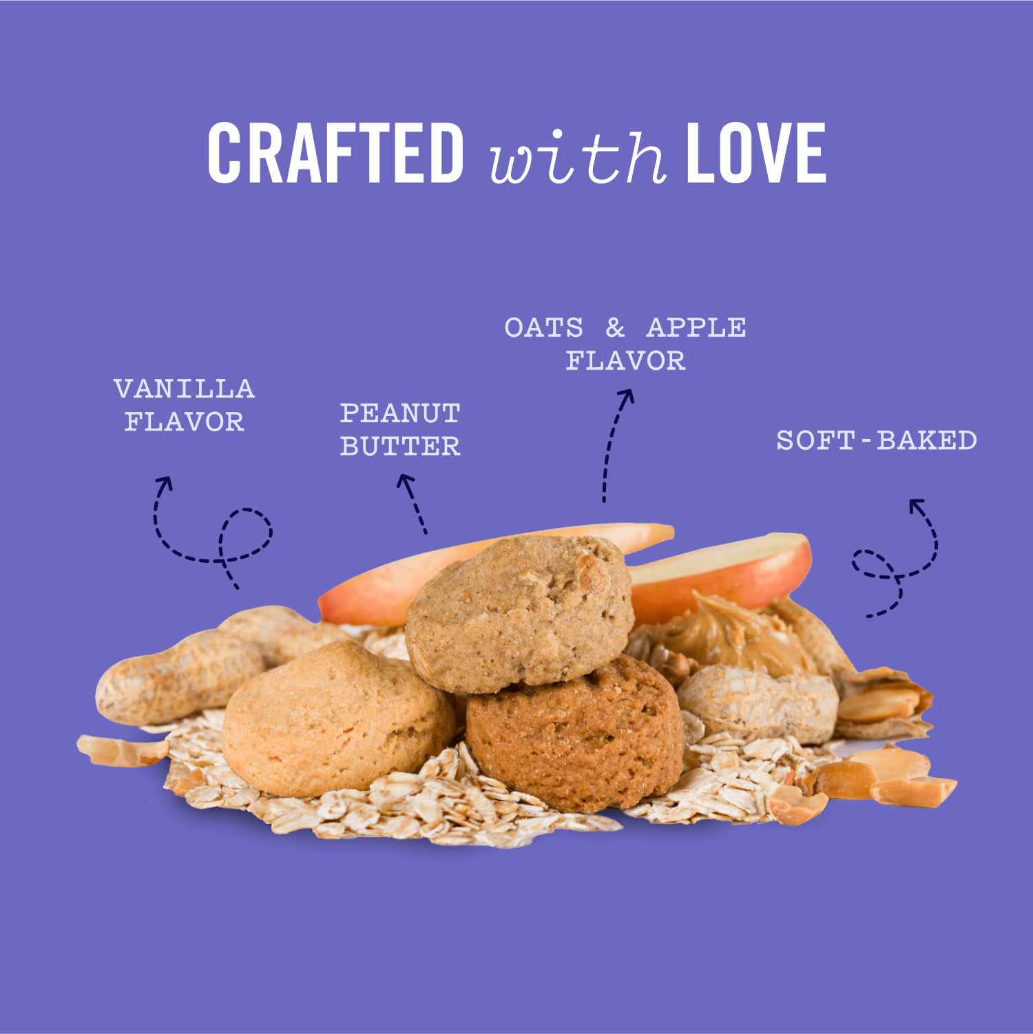 Three Dog Bakery Soft Dog Treats Variety Pack, 26 oz photo 4