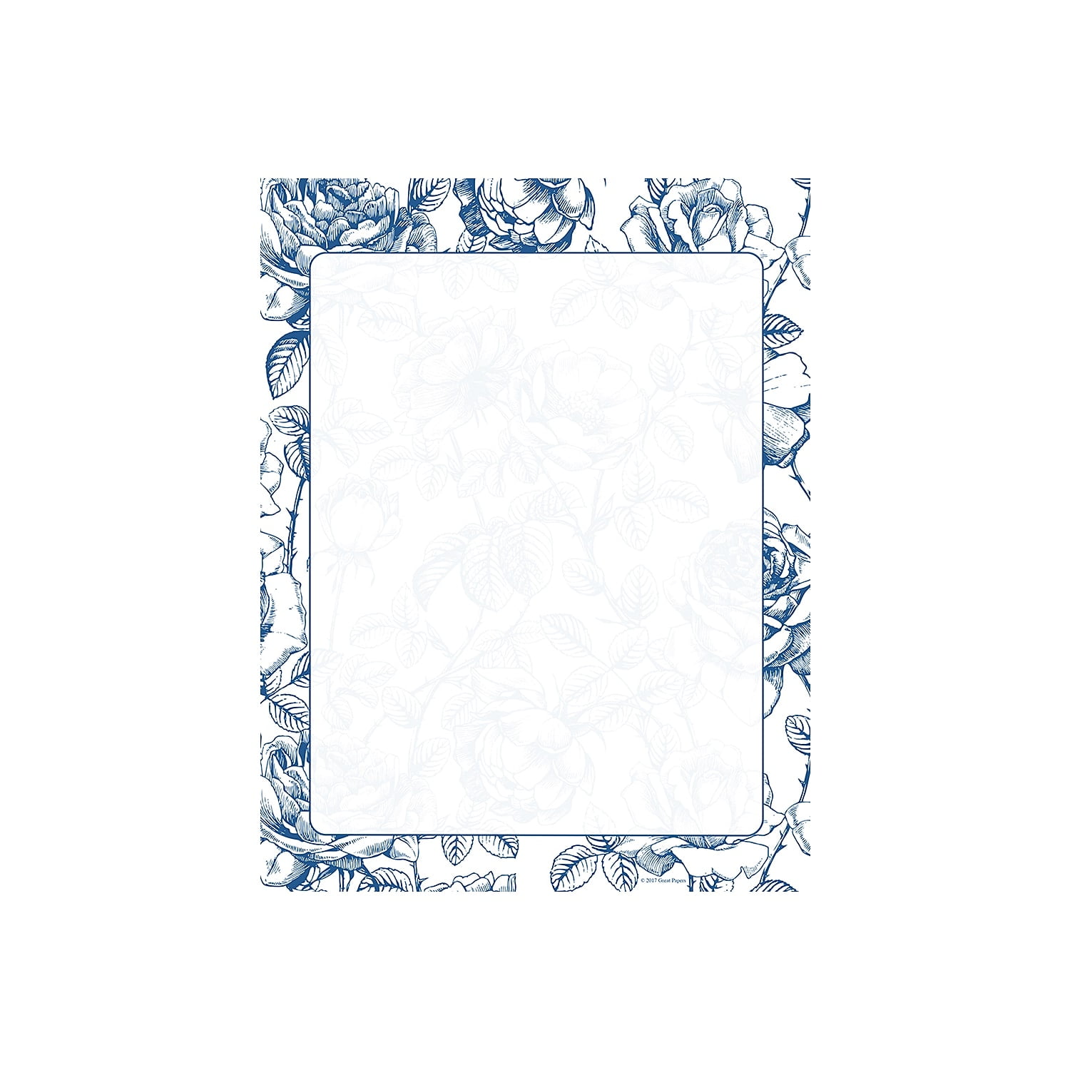 Great Papers! French Rose Letterhead 8.5''H x 11''W 80 count (2017036)