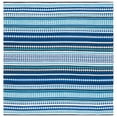 thumbnail image 6 of SAFAVIEH Montauk Kenyon Southwestern Cotton Area Rug, Blue/Ivory, 4' x 6', 6 of 9