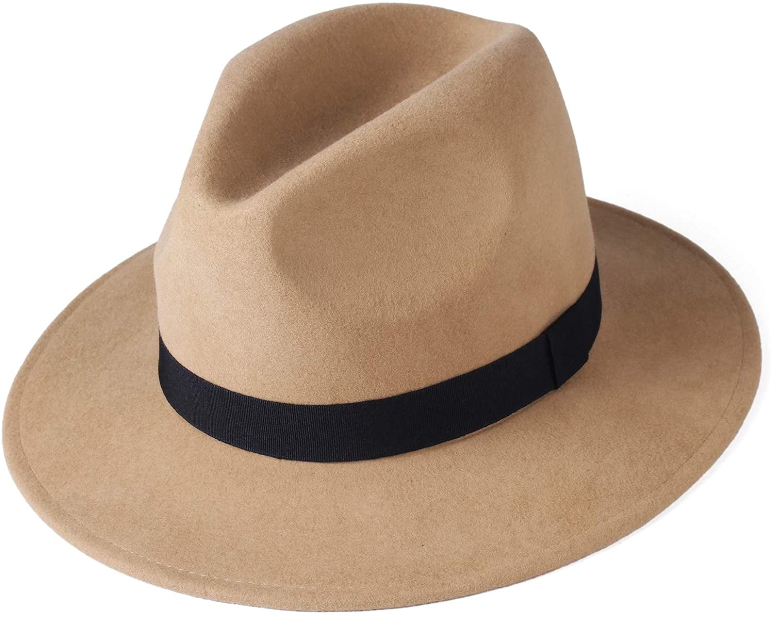 Australian Wool Felt Wide Brim Hat 