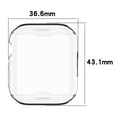 thumbnail image 3 of Funda protectora de reloj inteligente TPU para Apple Watch 7 (blanco transparente) Likrtyny Para estrenar, 3 of 8