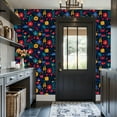 thumbnail image 6 of Peel and Stick Wallpaper Contact Paper Floral Daisy Modern Red Yellow Blue Daisies Red Flowers Yellow Flowers Self Adhesive and Removable 17.7in x 118in, 6 of 8
