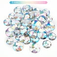thumbnail image 4 of 45Pcs 3 Styles Self-Adhesive Acrylic Rhinestone Stickers for Crafts Faceted Half Round Clear AB 2~3x0.6cm, 4 of 6