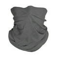 thumbnail image 1 of Top Headwear Face Covering Neck Gaiter - Dark Grey, 1 of 1