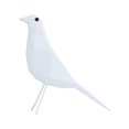 thumbnail image 1 of Figura moderna de pájaro, estatua de resina, decoración para el hogar, escultura decorativa única Blanco, 1 of 9