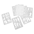 thumbnail image 3 of Plantillas de pintura Bling Bling 12 A4 animales y plantas PET, 3 of 12