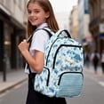 thumbnail image 5 of Pzuqiu Blue Sea Turtle 17 Inches Backpacks Boys Boys Schoolbags Bookbags with Adjustable Shoulder Strap Large Capacity Daypack for Outdoor Camping Hiking Rucksack Breathable, 5 of 7