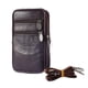 thumbnail image 1 of Bolsa para cinturón,Bolso de cuero artificial Bolso con cinturón Diseño ,Diseño vertical de cremallera de bolsa de cuero artificial,Bolsa para cinturón Resistente al desgaste, 1 of 9