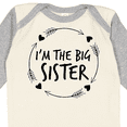 thumbnail image 4 of Inktastic I'm The Sister Girls Long Sleeve Baby Bodysuit, 4 of 5
