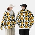 thumbnail image 4 of Balery Cute Cow Print Sunflower B Sudadera ligera de manga larga con capucha y protección solar UPF 50+ para hombre y mujer, ideal para pesca y running-Small, 4 of 7