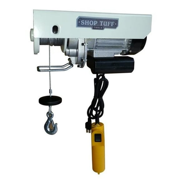 Shop Tuff Electric Cable Hoist, 6.5 x 9.5 x 16.5 in.