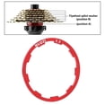 thumbnail image 4 of Bride de Rondelle de Volant d'Inertie Léger Joint Rainuré Pédalier Accessoires de Vélo de Montagne - 5mm Rouge, 4 of 10