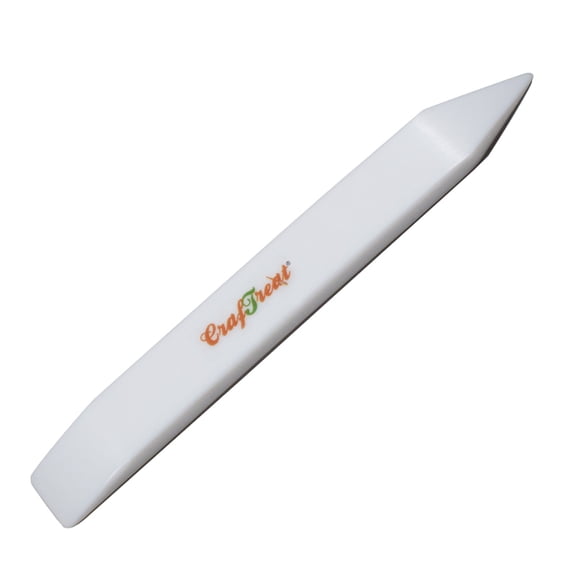 CrafTreat Teflon Bone Folder and Scoring Tool - Large - Paper Scorer for Paper Crafting, Origami, Bookbinding and Scrapbooking