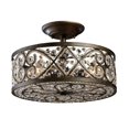 thumbnail image 1 of ElkGroup International Amherst 4-Light Semi-Plat en Bronze Antique, 1 of 2