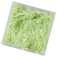 thumbnail image 2 of Maoww 1 Pack Lafite Paper Raffia Filler Colorful Shredded Box Packaging Decoration Practical Wedding Party Easter New Year Light green, 2 of 6