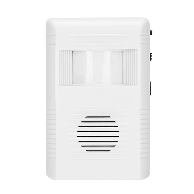 Alarma con sensor infrarrojo de inducción corporal, timbre de bienvenida, detector de movimiento