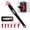 5-in-1, variant on 6 in 1 Door Hinge Adjustment Tool, Hinge Gap Adjusting Wrench for Residential, Cabinet Doors, High Carbon Steel,Multi-Size Wrench with Ergonomic Handle, Fits 0.39-0.98inch Hinges