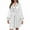 White, variant on 2023 Summer New Home Household Women's Imitation Silk Pajamas Simple Bath Comfortable Women's Pajamas