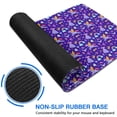 thumbnail image 6 of Long Mouse Pads for Desk,Purple Cartoon Unicorn Rainbow Crown Desk Mats on Top Of Desks, Desk Mouse Pad Extra Large with 3mm Non-Slip Base and Stitched Edge for Gaming,Office,Work,Home 31.5"x11.8", 6 of 6
